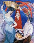 The Adoration of the Virgin by Diego Rivera